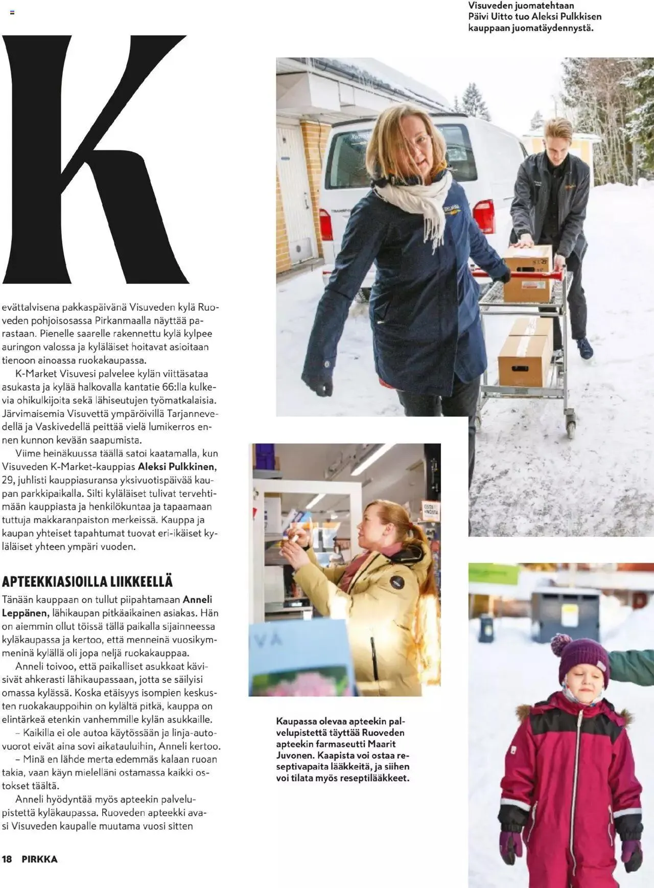 K-Market - Pirkka voimassa alkaen 27. maaliskuuta - 23. huhtikuuta 2024 - Tarjouslehti sivu 18