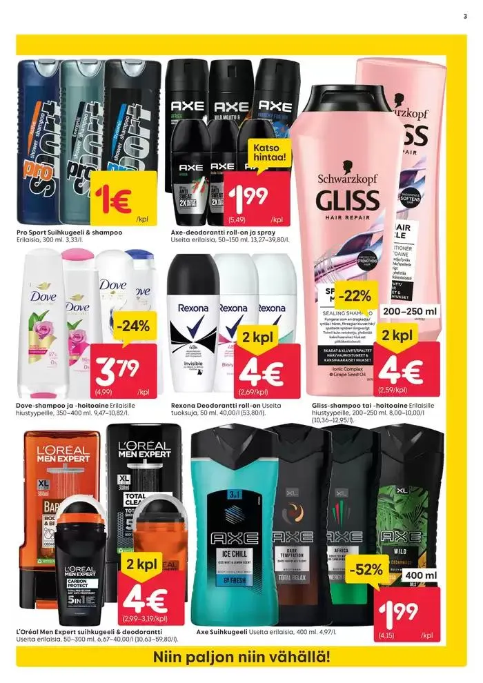 Rusta tarjoukset voimassa alkaen 11. lokakuuta - 25. lokakuuta 2024 - Tarjouslehti sivu 3