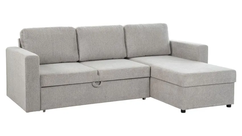 RESTON-divaanivuodesohva Aragon-kangas, vaaleanharmaa