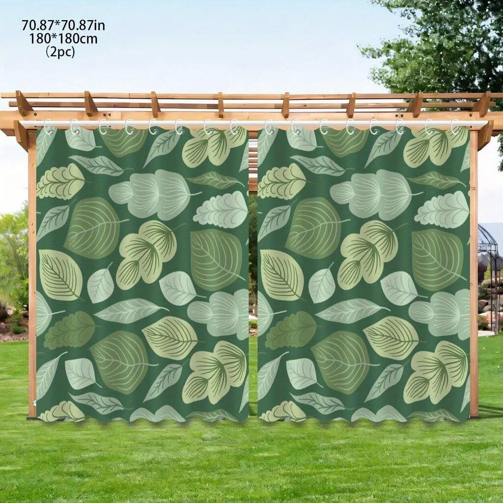 Polyesteri Ulkoilu Näköeste Lehti Kuviointia Pickify, 2 PC-180X180cm/71*71in