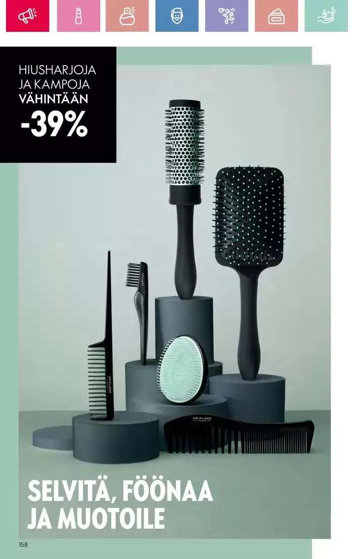 Oriflame tarjoukset voimassa alkaen 9. maaliskuuta - 29. maaliskuuta 2025 - Tarjouslehti sivu 156