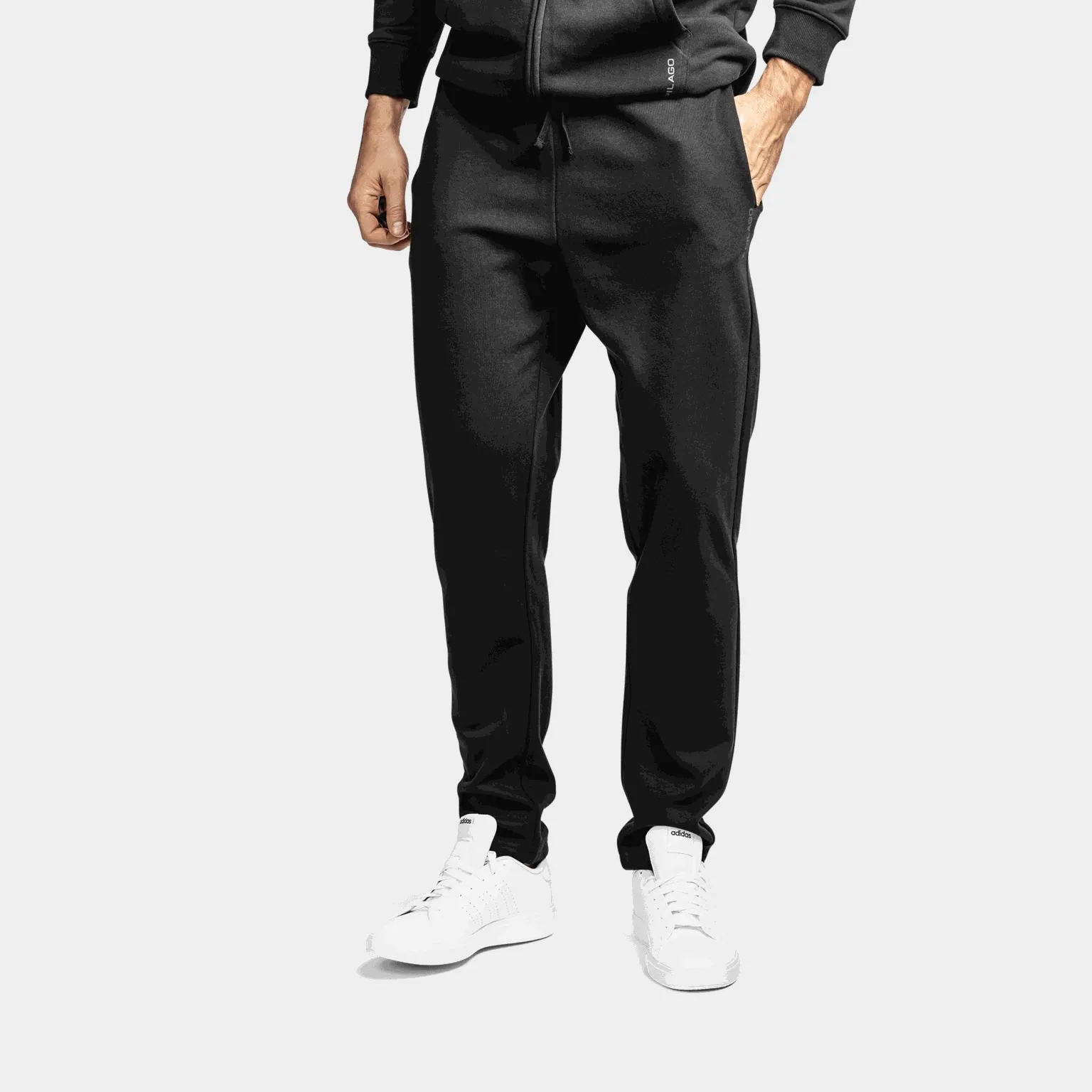 Essential Pants, miesten collegehousut - Musta