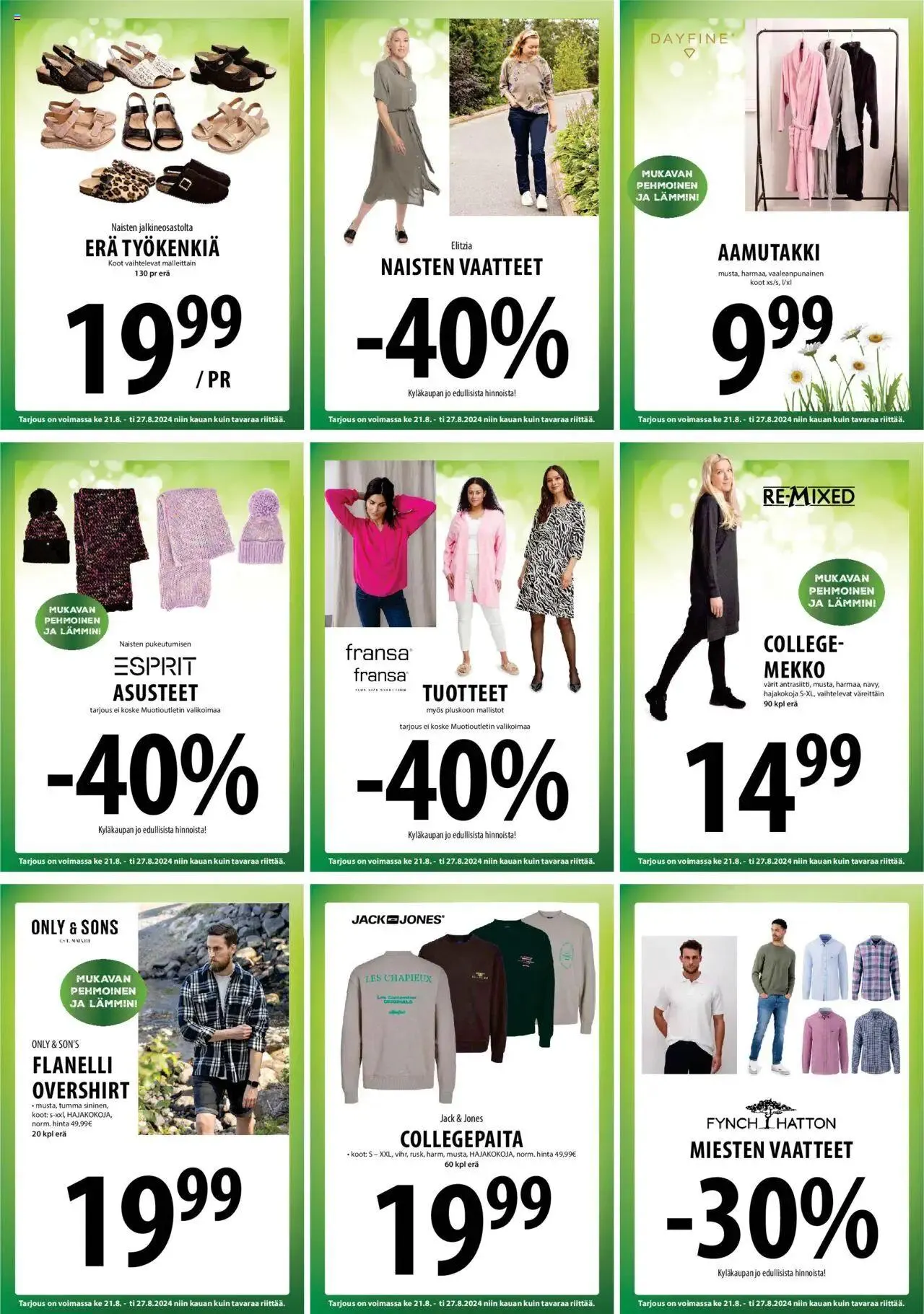 Tuuri tarjoukset voimassa alkaen 21. elokuuta - 27. elokuuta 2024 - Tarjouslehti sivu 12