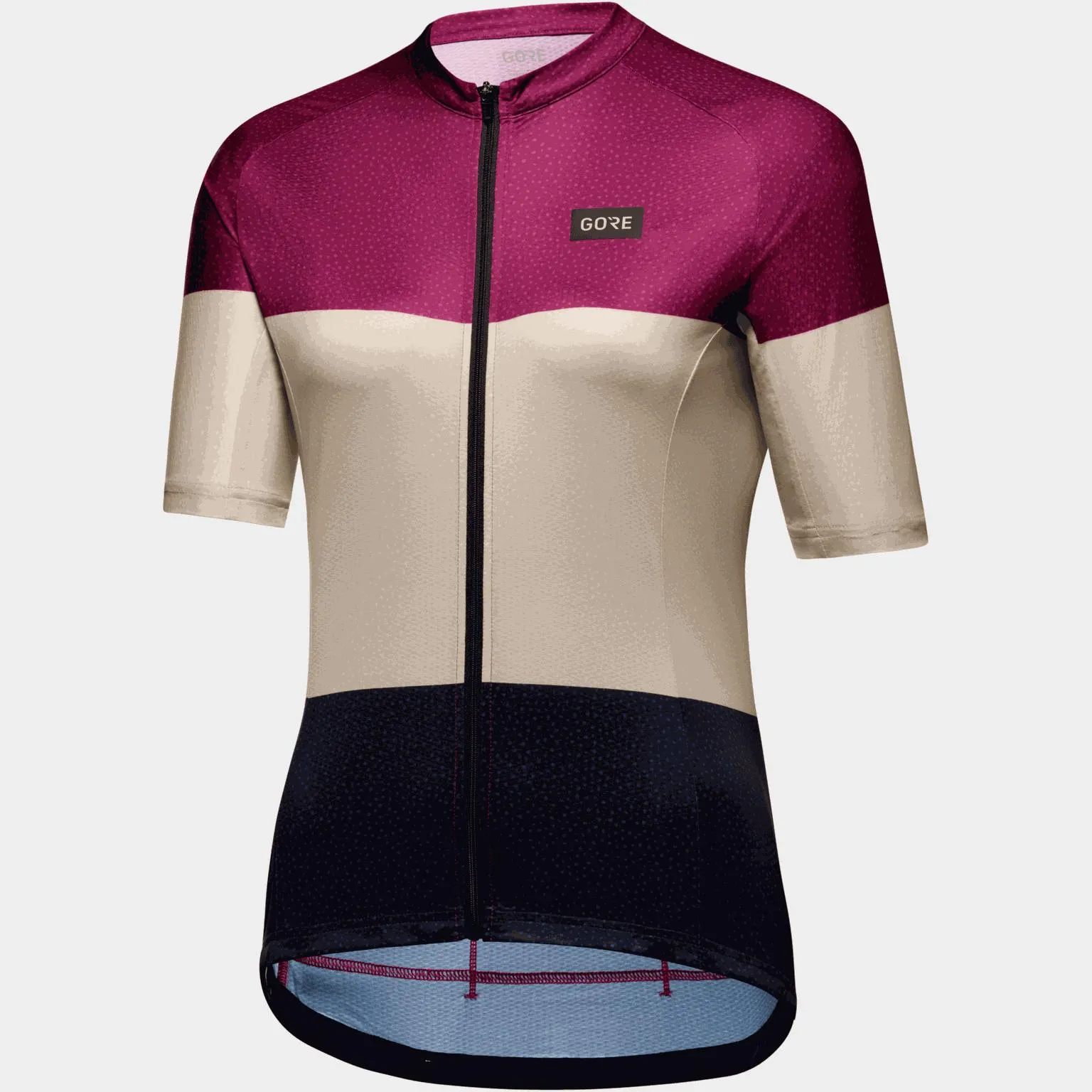 Spirit Stripes Jersey Womens, naisten pyöräilypaita - Pinkki