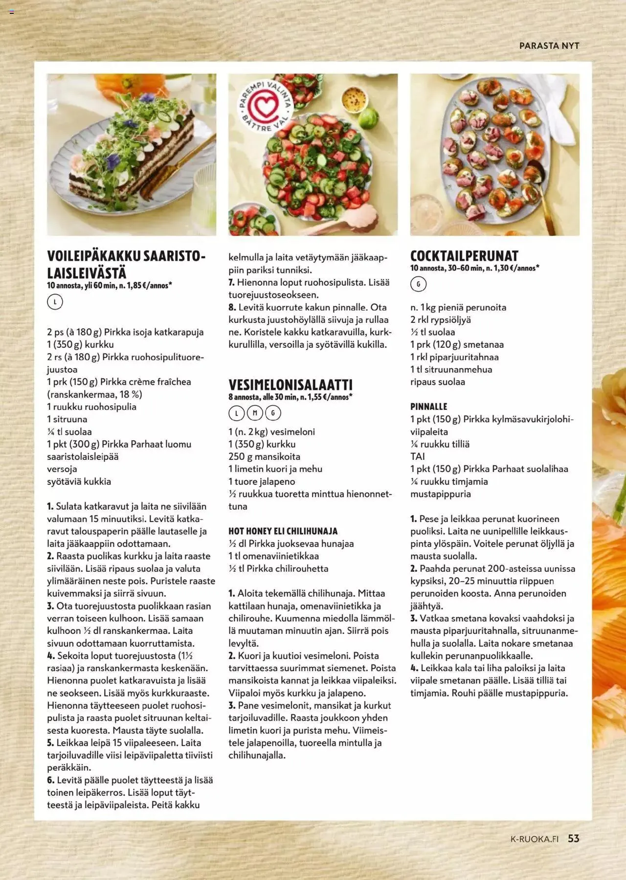 K-Citymarket - K-Ruoka voimassa alkaen 24. huhtikuuta - 4. kesäkuuta 2024 - Tarjouslehti sivu 53