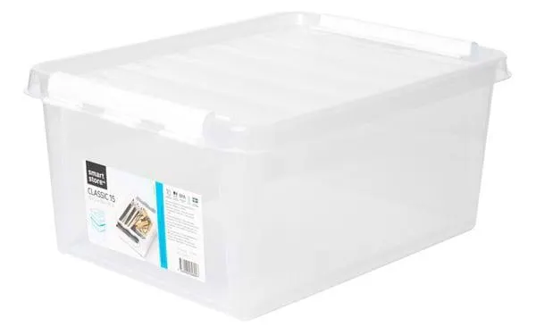 Säilytyslaatikko kannella Smartstore