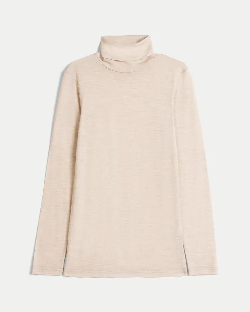 Poolopusero merinovillaa