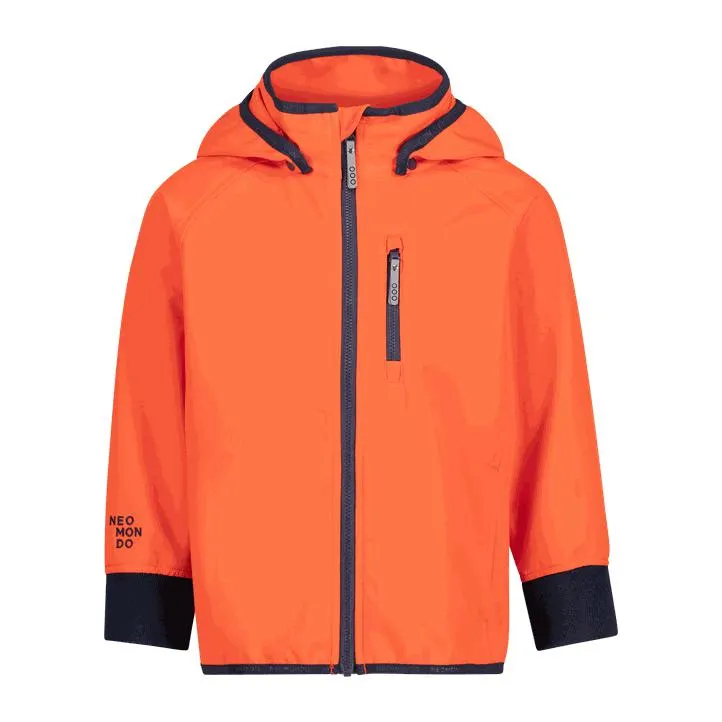 Gutulia Softshell Jacket, lasten softshell-takki, Oranssi