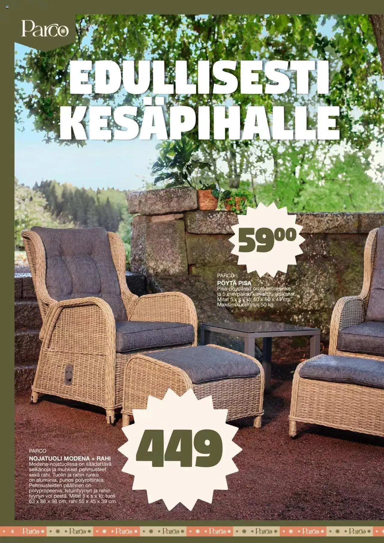 Tokmanni - Kesä 2023 voimassa alkaen 17. huhtikuuta - 31. joulukuuta 2023 - Tarjouslehti sivu 4