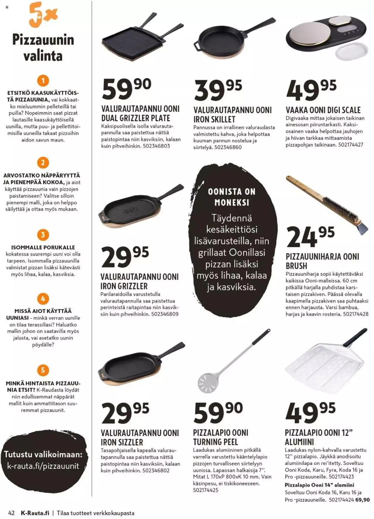 K-Rauta - Liekeissä-kuvasto 2023 voimassa alkaen 27. maaliskuuta - 31. heinäkuuta 2023 - Tarjouslehti sivu 42