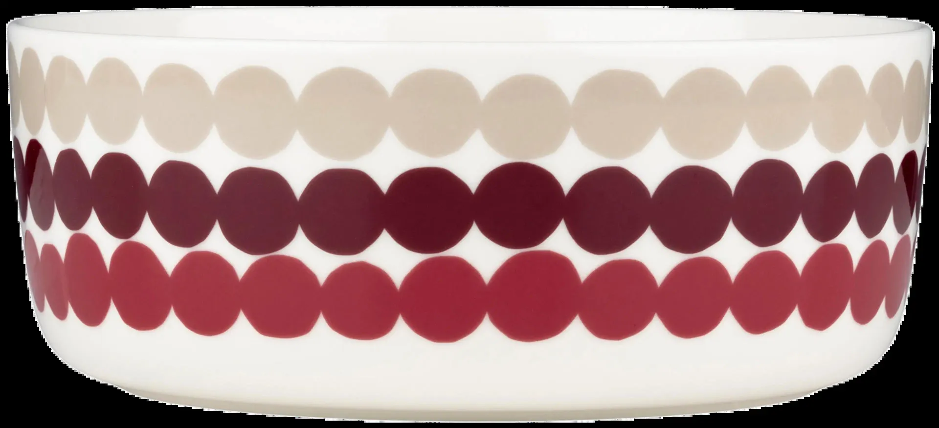 Marimekko Räsymatto Kulho 1,5l tummanpunainen/ monivärinen