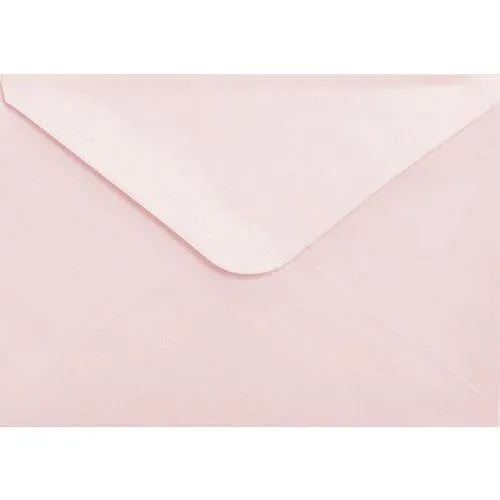 Helmiäiskirjekuori C6 10kpl rose