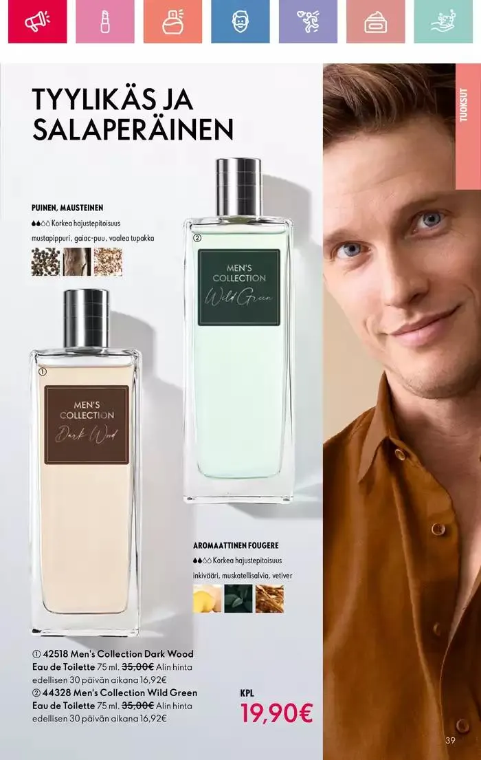 Oriflame tarjoukset voimassa alkaen 26. tammikuuta - 9. helmikuuta 2025 - Tarjouslehti sivu 39