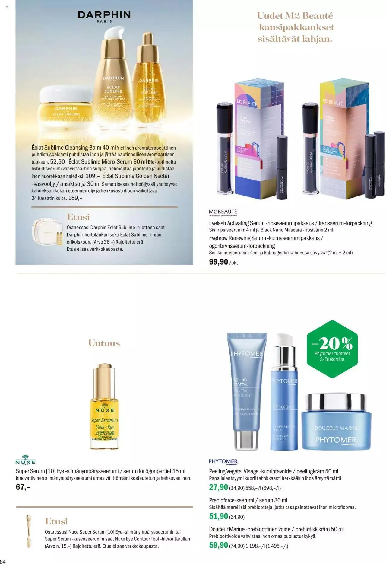 Sokos tarjoukset voimassa alkaen 4. syyskuuta - 8. lokakuuta 2023 - Tarjouslehti sivu 84
