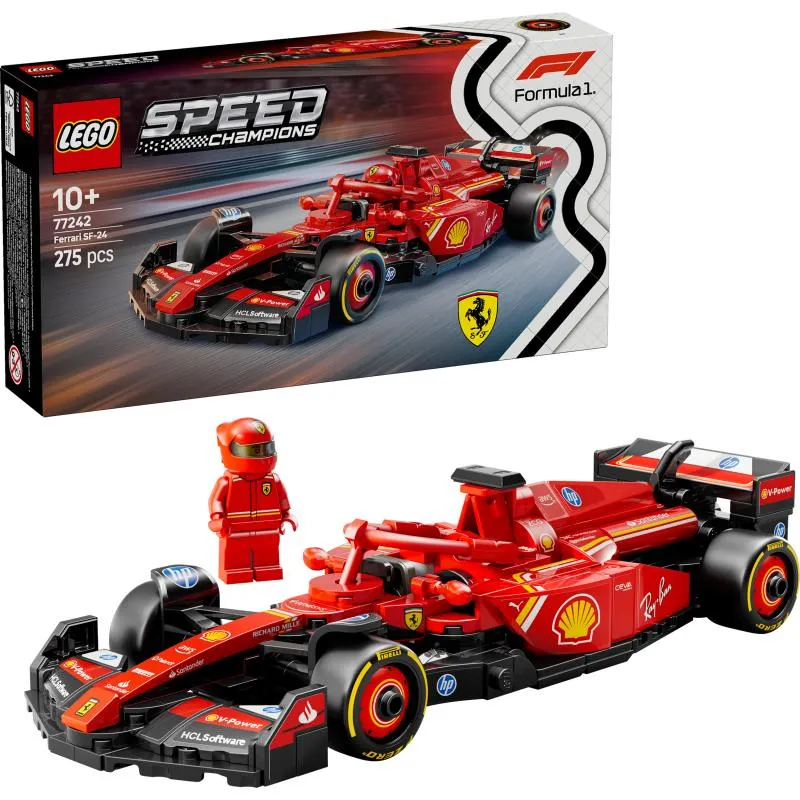 LEGO Speed Champions 77242 Ferrari SF-24 F1® kilpa-auto