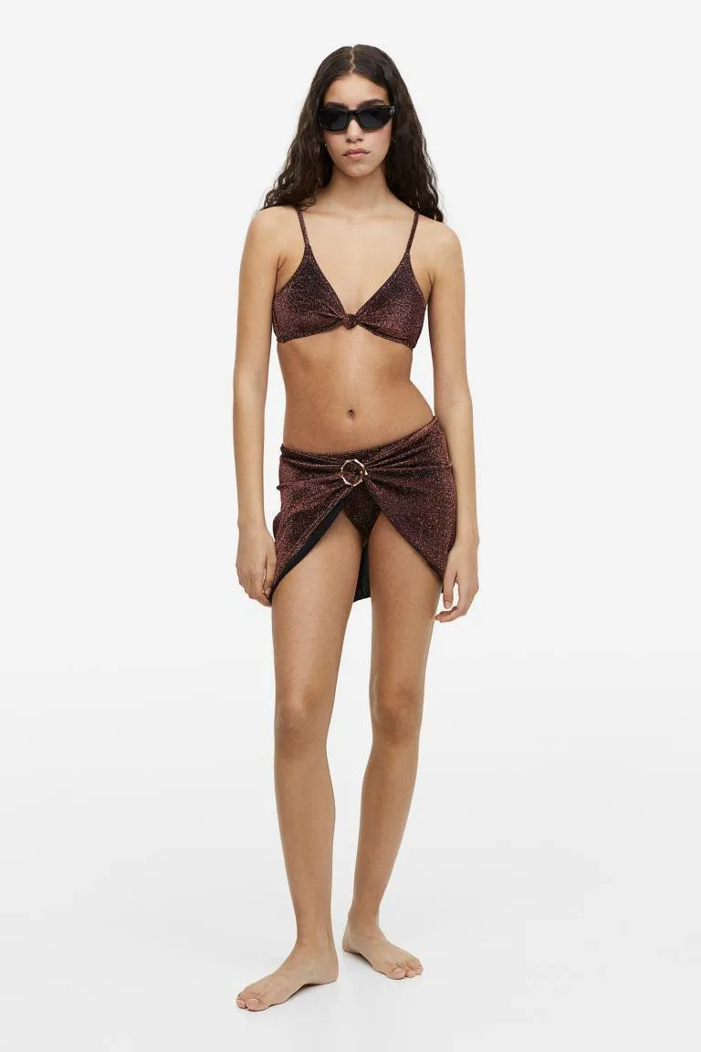 Metallinhohtoinen Solmullinen Minihame