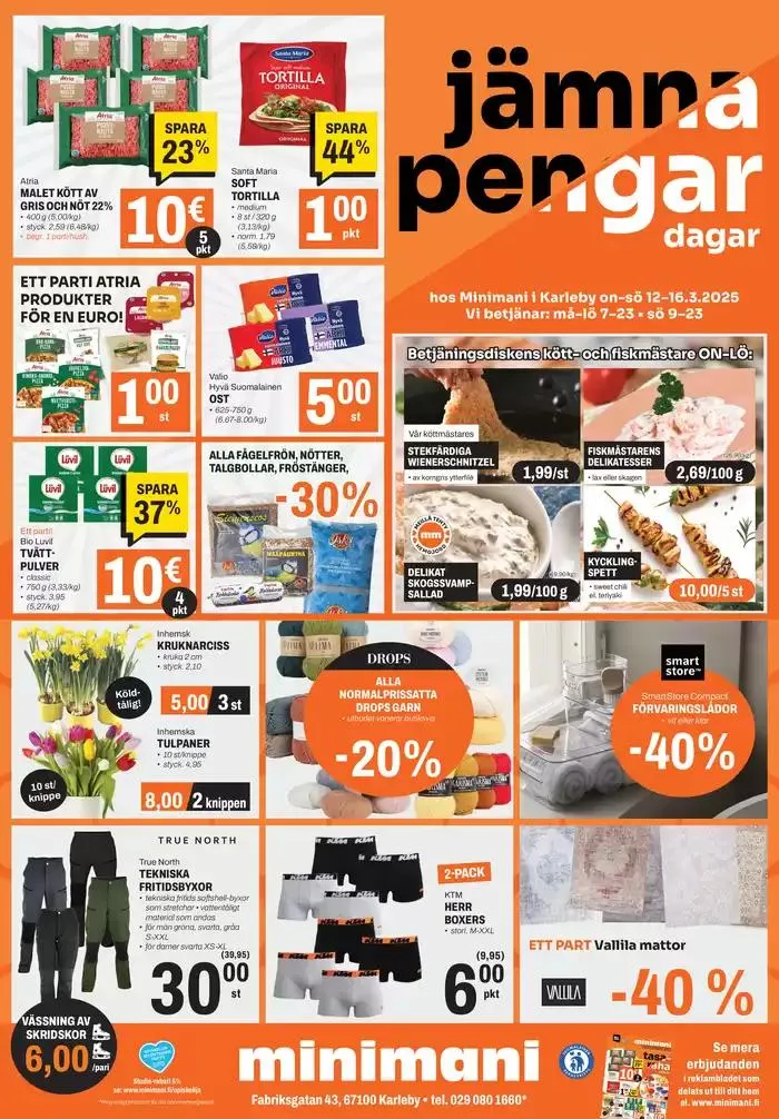 Ajankohtaisia löytöjä ja tarjouksia voimassa alkaen 12. maaliskuuta - 16. maaliskuuta 2025 - Tarjouslehti sivu 2