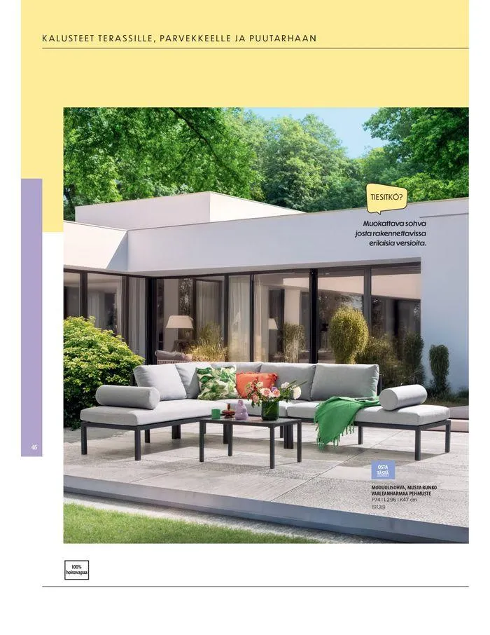 Kesa 2024 voimassa alkaen 20. maaliskuuta - 31. elokuuta 2024 - Tarjouslehti sivu 46