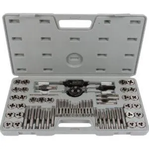 MTX Tools Basic kierretyökalusarja mm & Tuuma 60 osaa