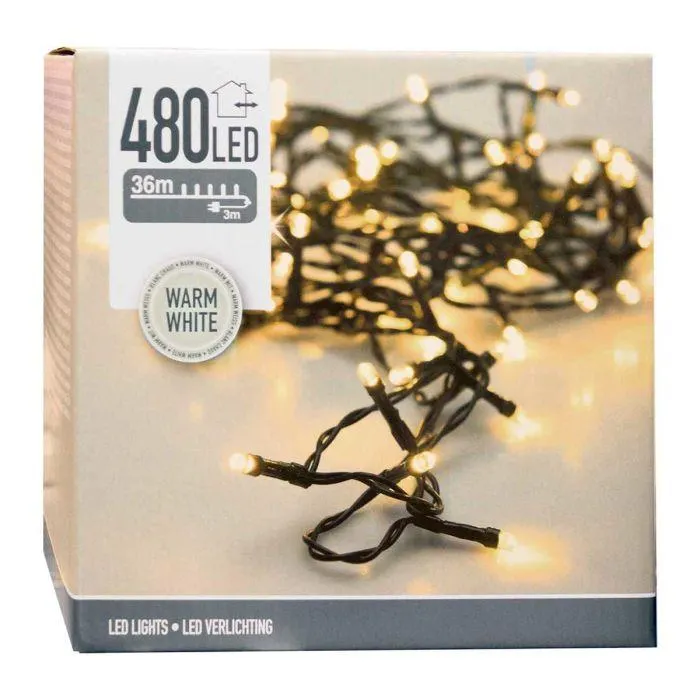 LED 480 PERUSVALOSARJA TOIMINNOILLA, LÄMMIN VALKOINEN, TUM
