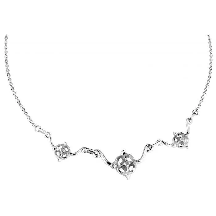 Toive Klassikot Ruusu hopeakaulaketju SCN05245-30