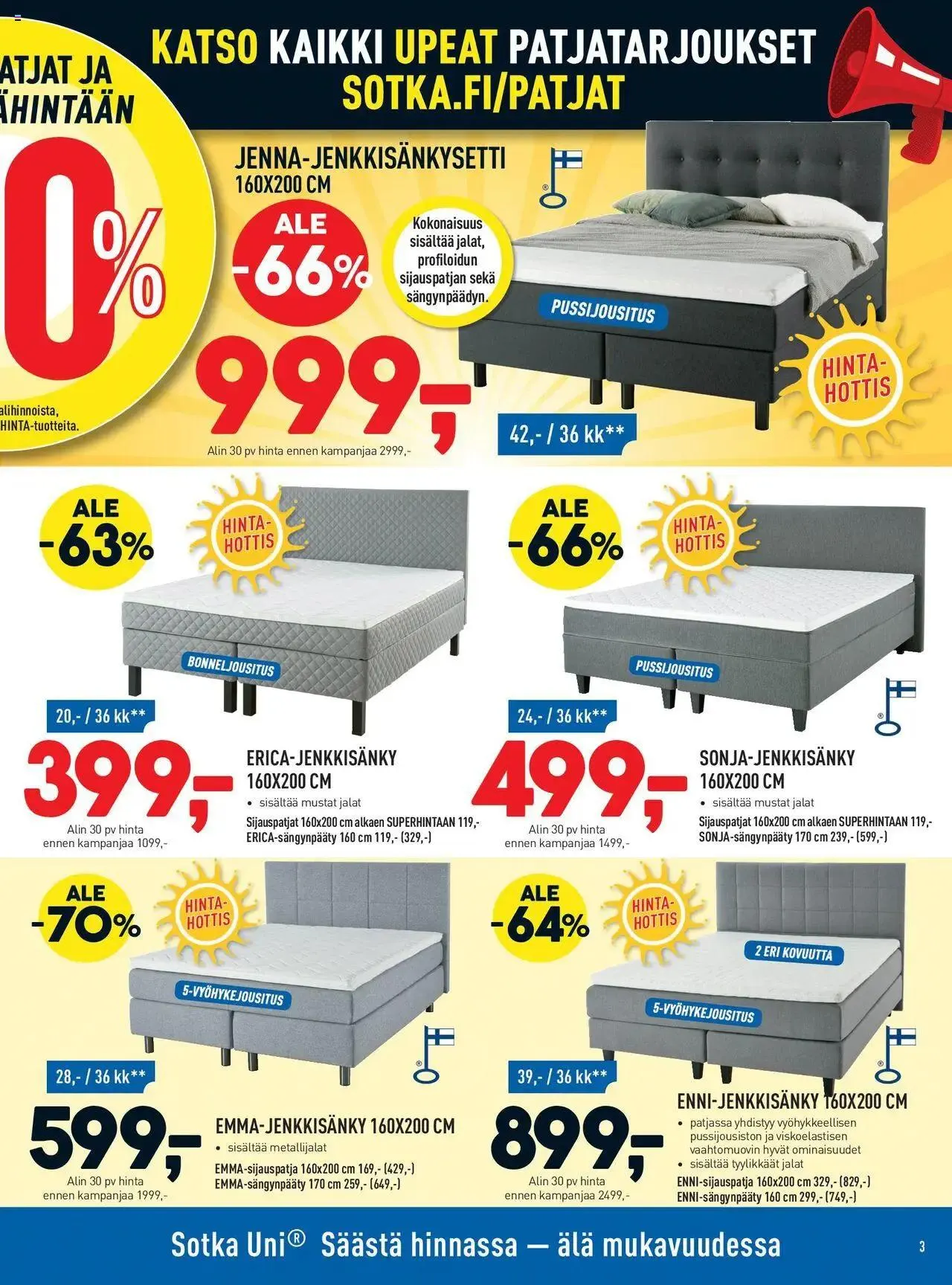 Sotka tarjoukset voimassa alkaen 17. heinäkuuta - 31. joulukuuta 2024 - Tarjouslehti sivu 3