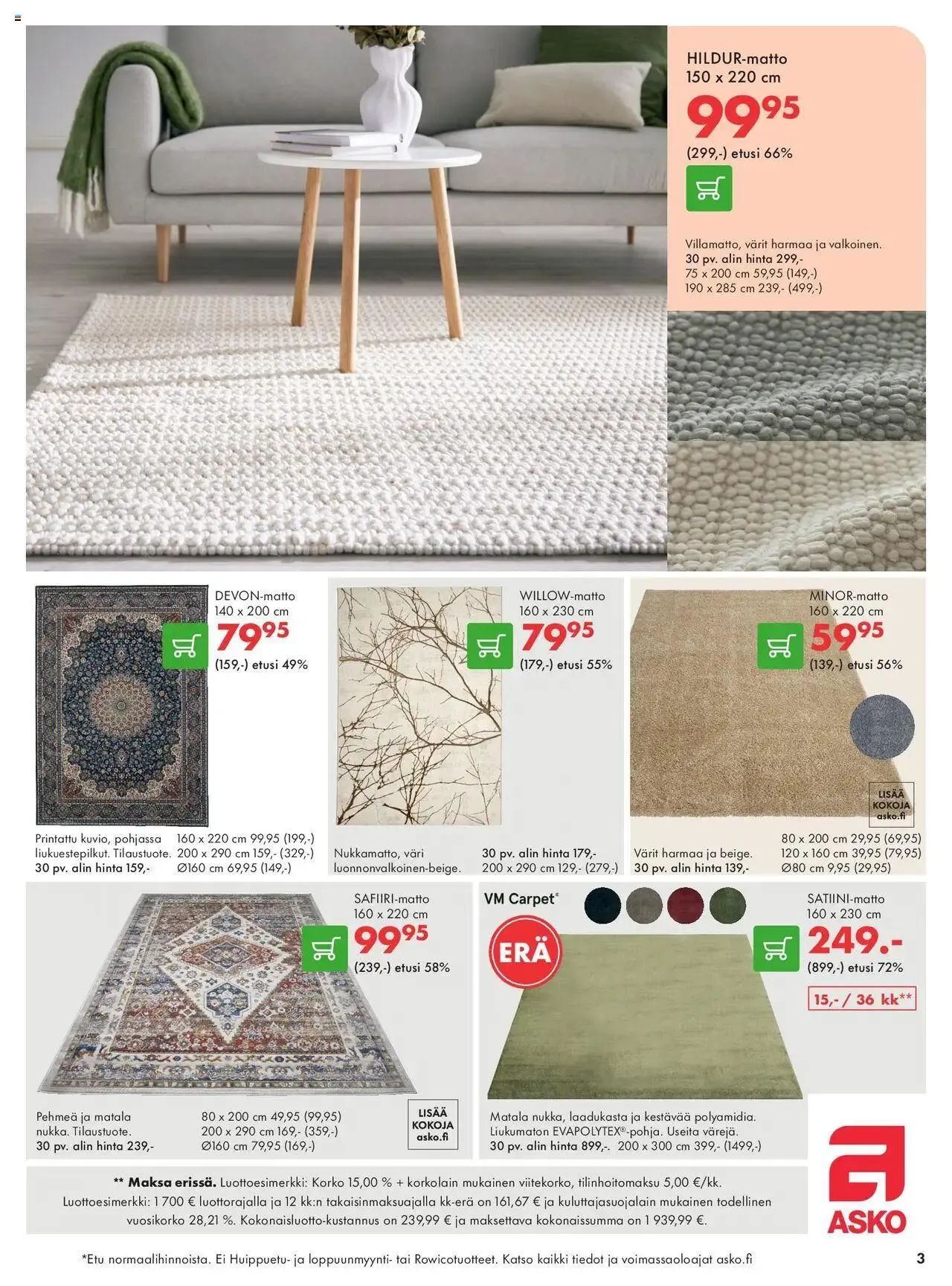 Asko tarjoukset voimassa alkaen 10. lokakuuta - 24. lokakuuta 2024 - Tarjouslehti sivu 3