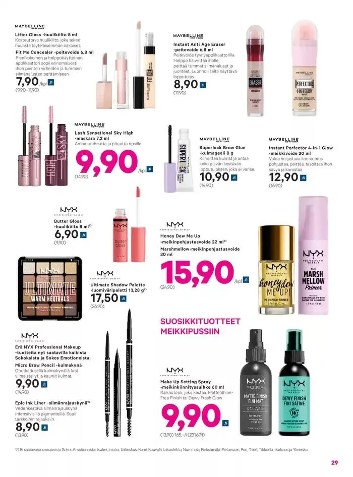 Sokos 3plus1-kuvasto syksy 2024 voimassa alkaen 25. syyskuuta - 9. lokakuuta 2024 - Tarjouslehti sivu 29