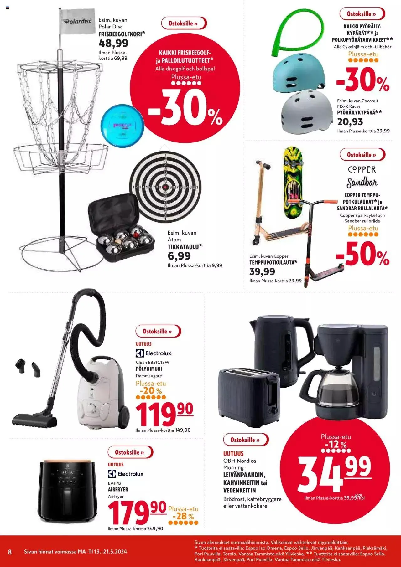 K-Citymarket - Tarjoukset voimassa alkaen 13. toukokuuta - 14. toukokuuta 2024 - Tarjouslehti sivu 8