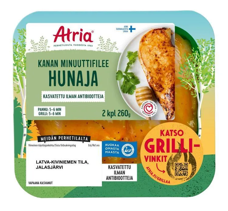 Atria Kanan Minuuttifilee Hunaja 260g