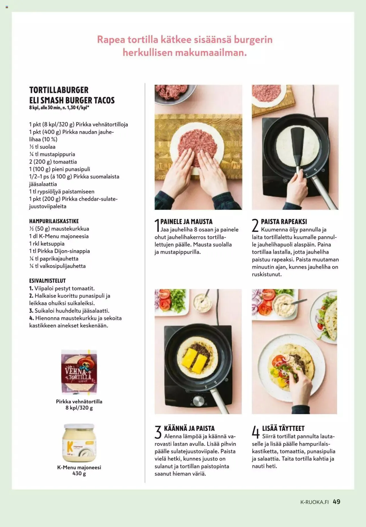 K-Market tarjoukset K-Ruoka 9/2023 voimassa alkaen 30. elokuuta - 3. lokakuuta 2023 - Tarjouslehti sivu 49