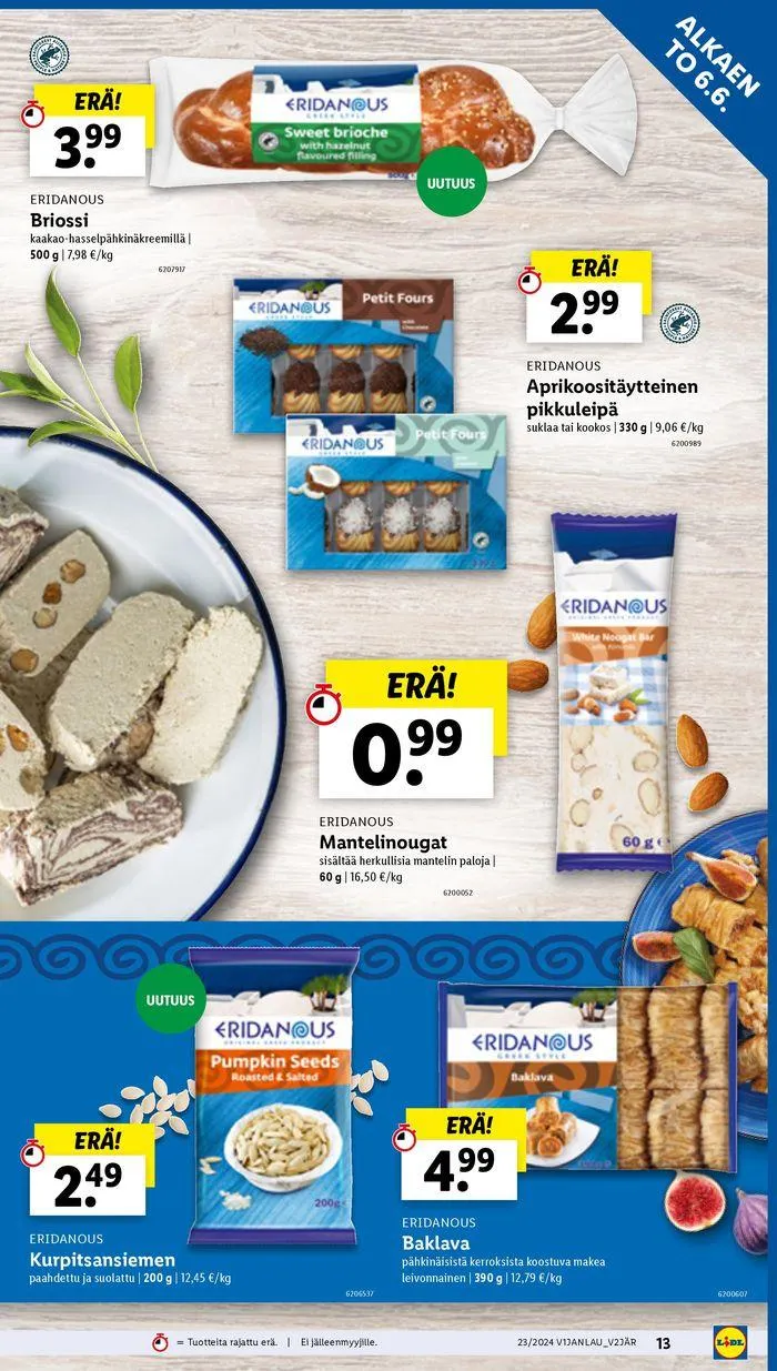 21% voimassa alkaen 6. kesäkuuta - 12. kesäkuuta 2024 - Tarjouslehti sivu 15