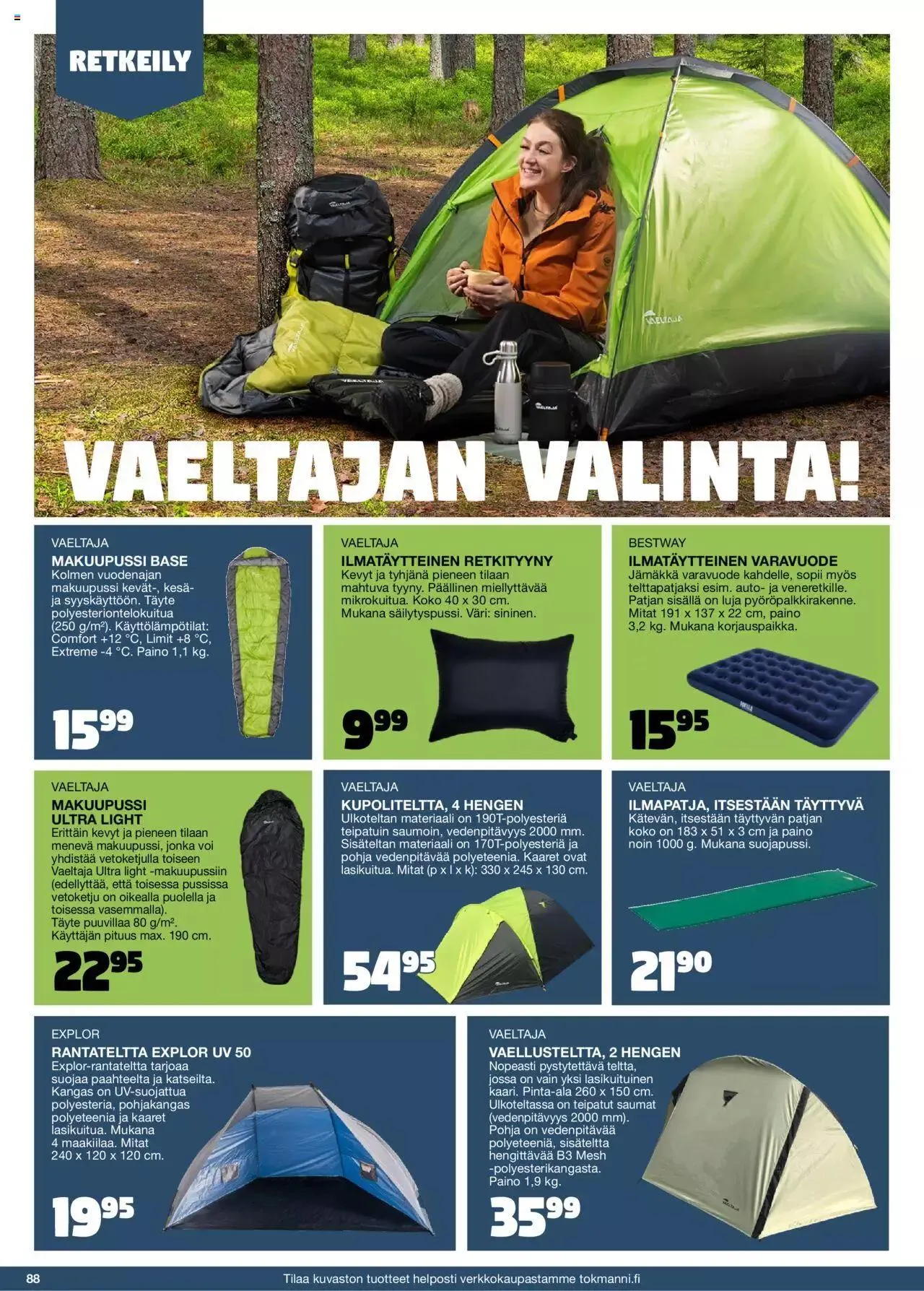 Tokmanni - Kesä 2023 voimassa alkaen 17. huhtikuuta - 31. joulukuuta 2023 - Tarjouslehti sivu 88