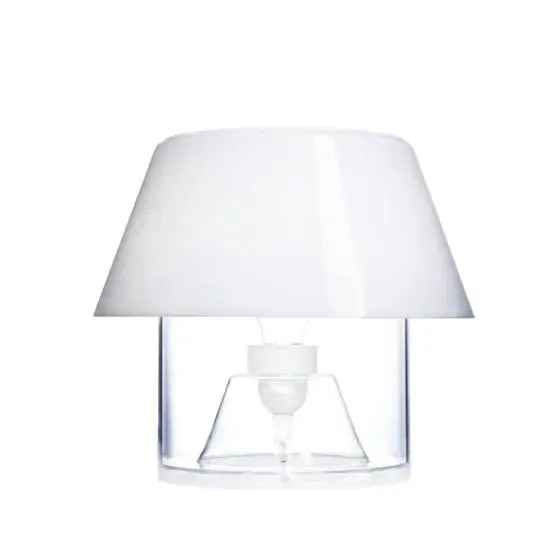 Fosto Lamppa Ø 300 mm pöytävalaisin opaalinvalkea / kirkas