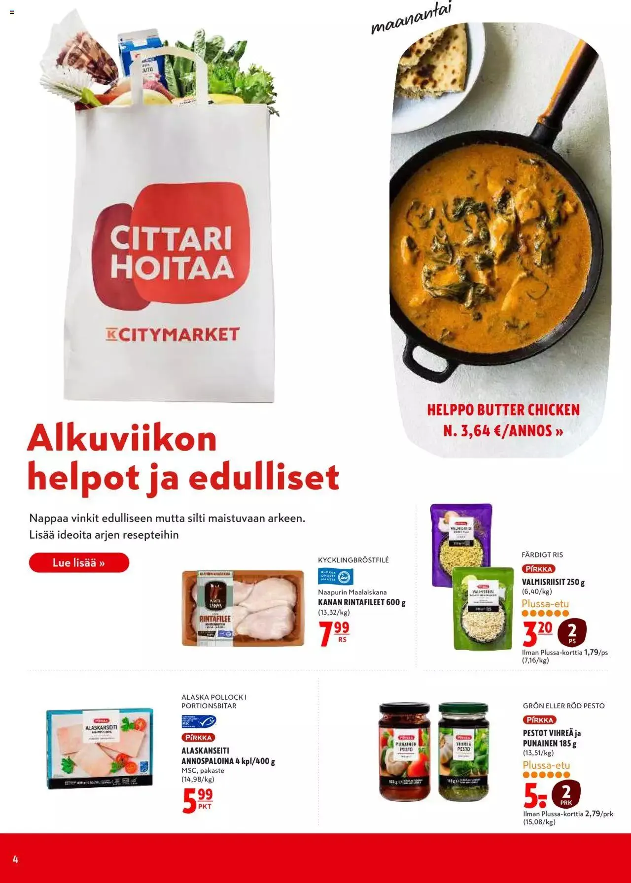 K-Citymarket - Tarjoukset voimassa alkaen 25. syyskuuta - 27. syyskuuta 2023 - Tarjouslehti sivu 4