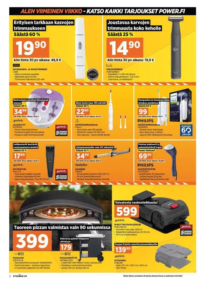 Ale! voimassa alkaen 8. heinäkuuta - 14. heinäkuuta 2024 - Tarjouslehti sivu 2