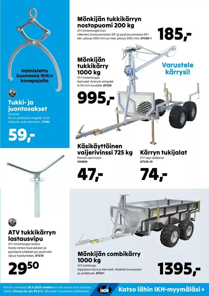 IKH tarjoukset voimassa alkaen 6. maaliskuuta - 30. huhtikuuta 2025 - Tarjouslehti sivu 9