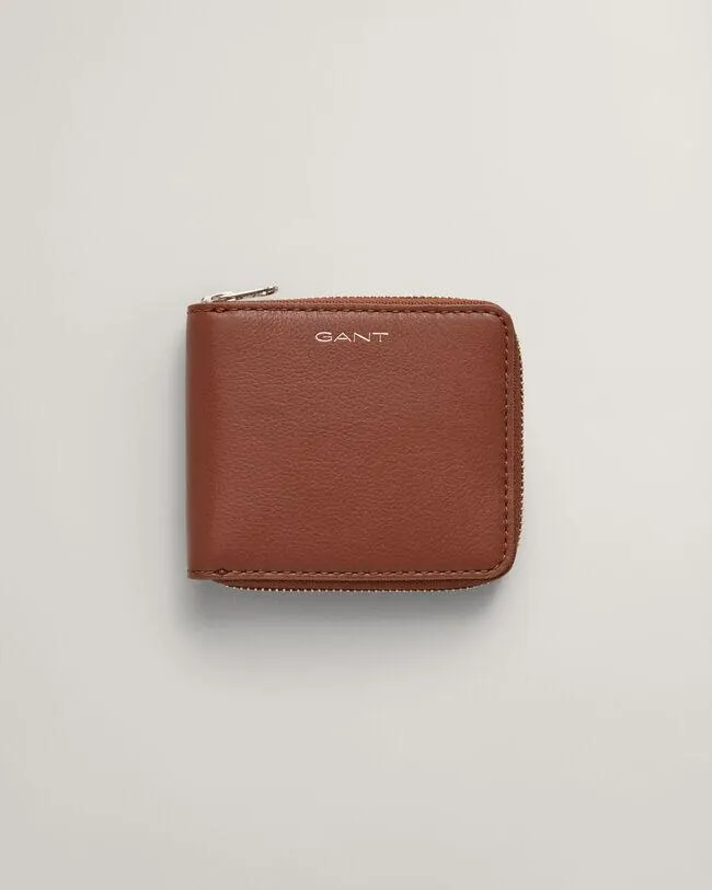 Vetoketjullinen nahkalompakko