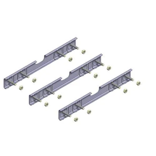 Ranka kattosillan/lumiesteen lisäasennussarja konesaumakatolle tummanharmaa RR23