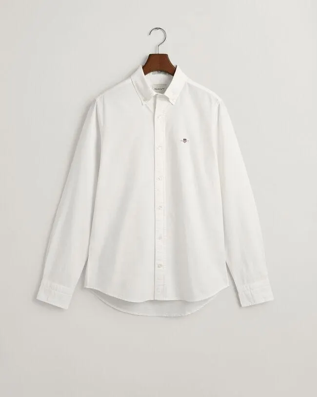 Slim fit ‑mitoitettu oxford-paita