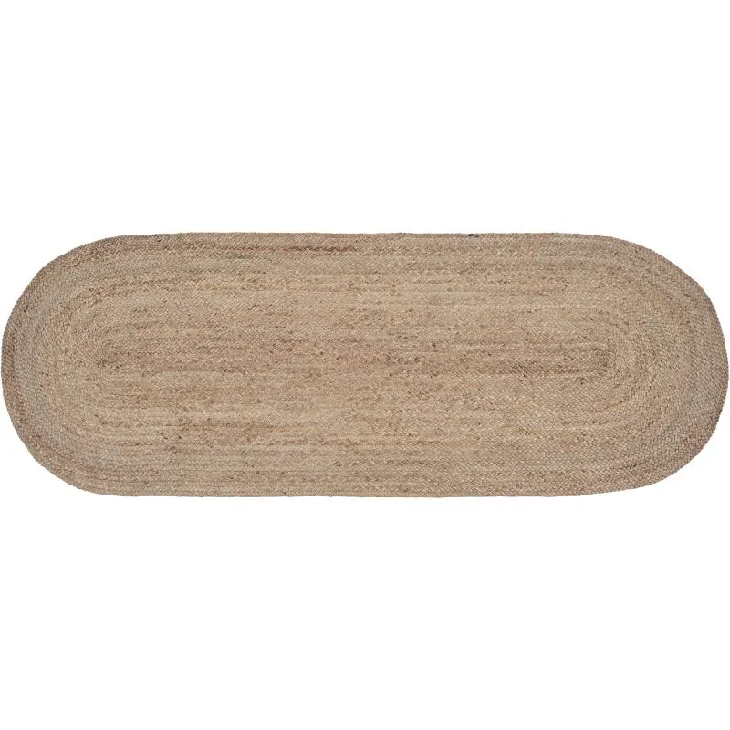 Juuttimatto Kotikulta 70 x 200 cm Punos ovaali