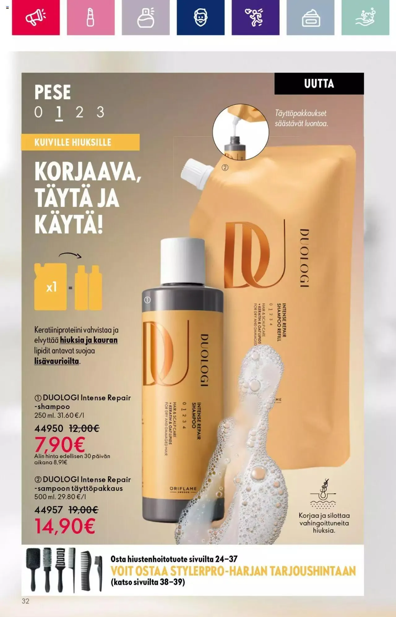 Oriflame - Esite 14 voimassa alkaen 13. syyskuuta - 3. lokakuuta 2023 - Tarjouslehti sivu 32