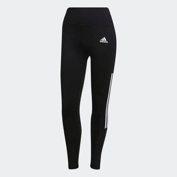 AEROREADY Designed to Move Training Mesh High-Rise 3-Stripes Pocket 7/8 Tights