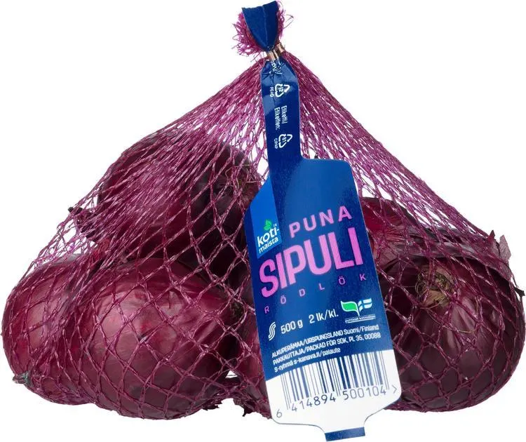 Kotimaista punasipuli 500g