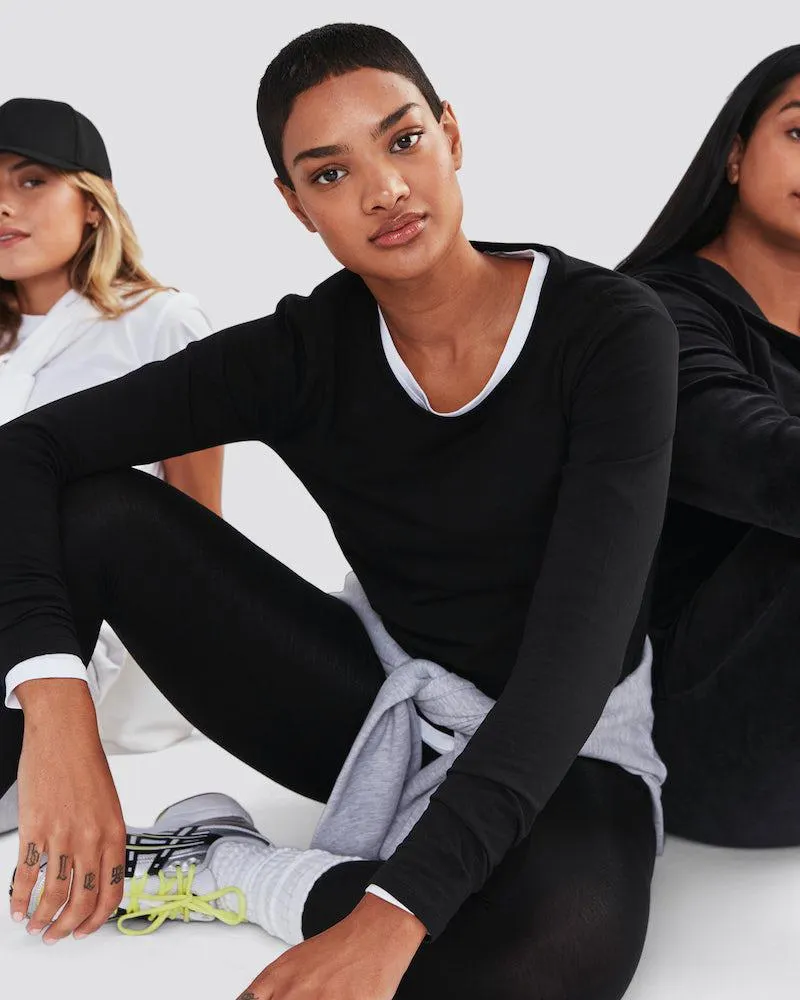 Pitkähihainen puuvillapaita