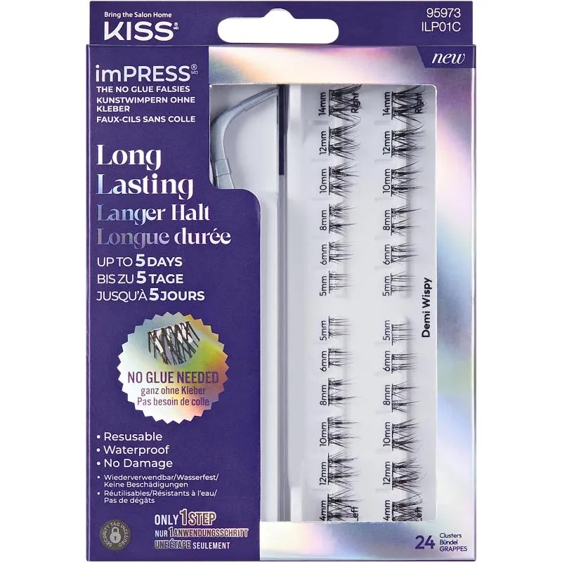 Ripsitupsut Kiss ImPRESS Long Lasting 01