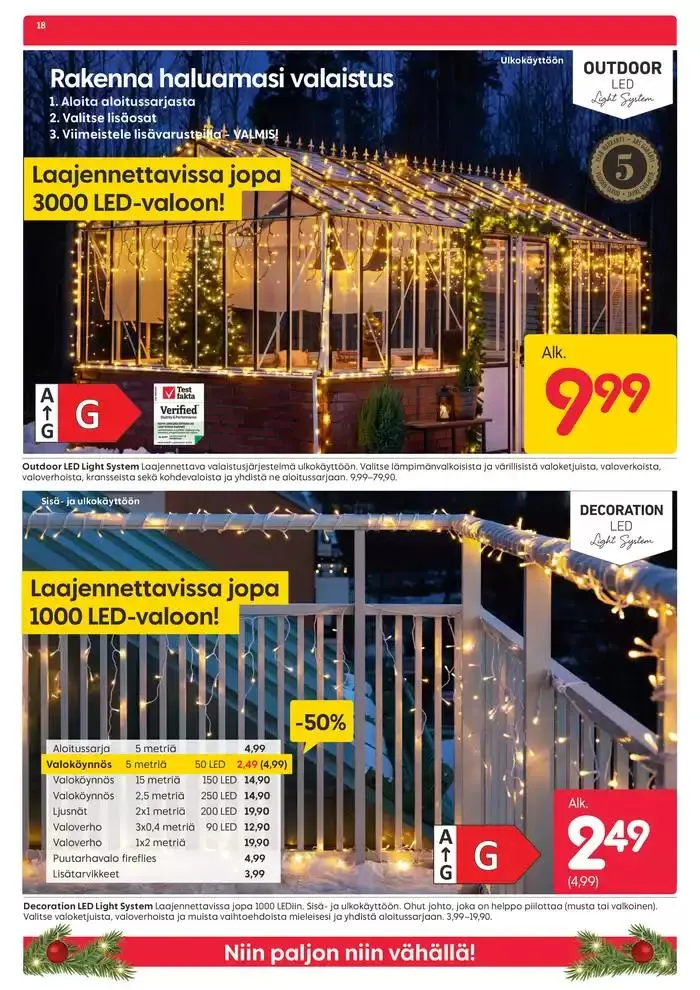 Black week voimassa alkaen 26. marraskuuta - 1. joulukuuta 2024 - Tarjouslehti sivu 18