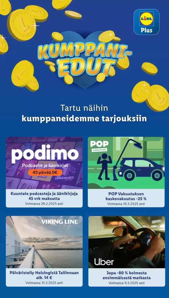 Huippudiilit ja alennukset voimassa alkaen 17. helmikuuta - 26. helmikuuta 2025 - Tarjouslehti sivu 35