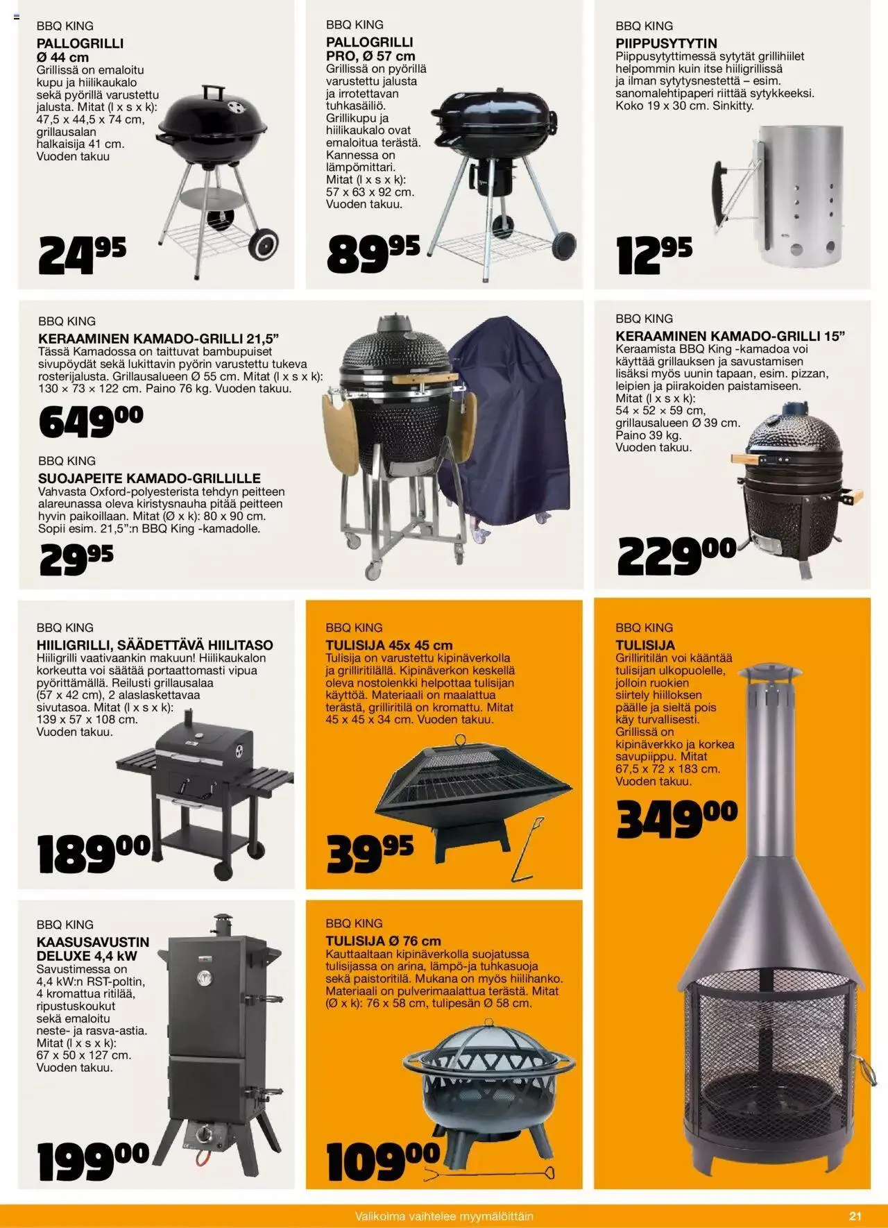 Tokmanni - Kesä 2023 voimassa alkaen 17. huhtikuuta - 31. joulukuuta 2023 - Tarjouslehti sivu 21