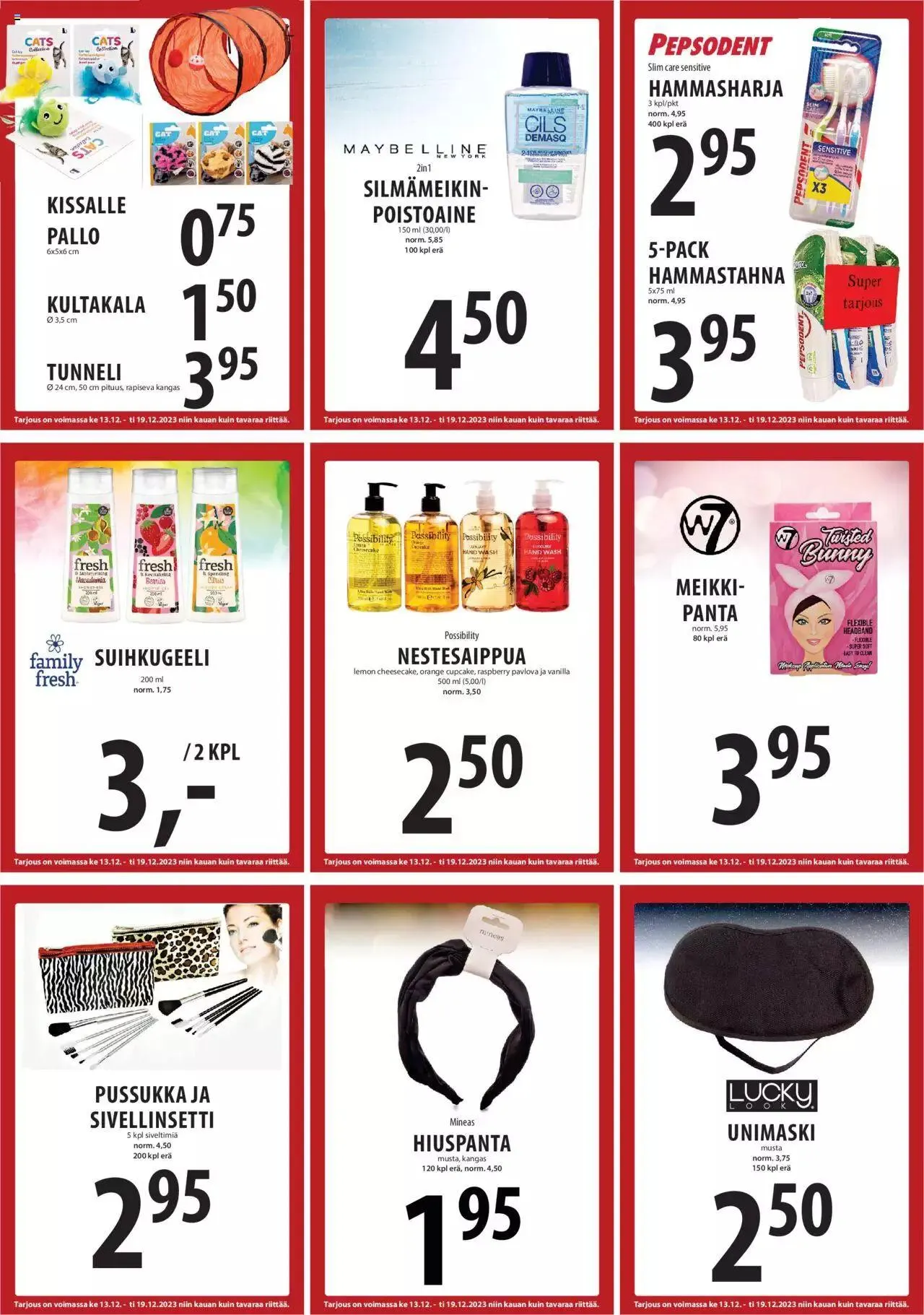 Tuuri tarjoukset voimassa alkaen 13. joulukuuta - 19. joulukuuta 2023 - Tarjouslehti sivu 23